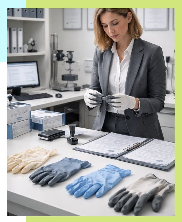 Сертификация перчаток в Арсеньеве от 8738 р. | Алешин-Рсн