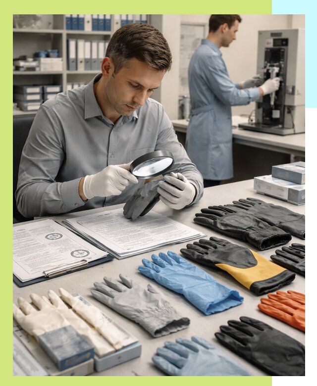 Сертификация перчаток и средств защиты продукции в Арсеньеве