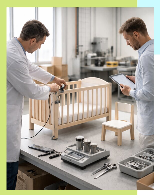 Сертификация детской мебели и проверка безопасности в Арсеньеве