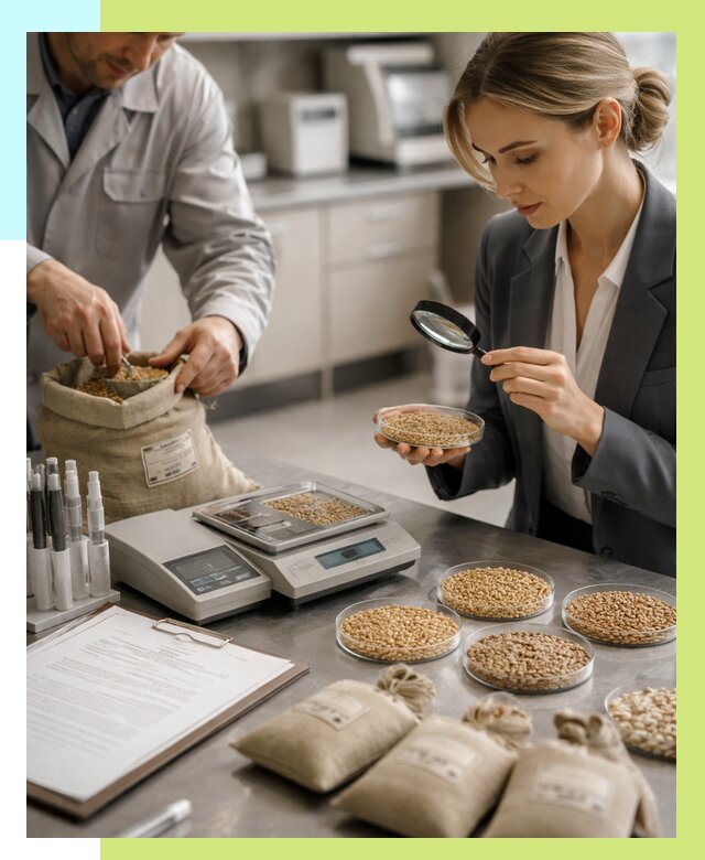 Сертификация зерна в Арсеньеве по цене от 15420 р. | Алешин-Рсн