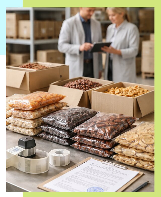 Сертификация сухофруктов в Арсеньеве от 12336 р. | Алешин-Рсн под ключ