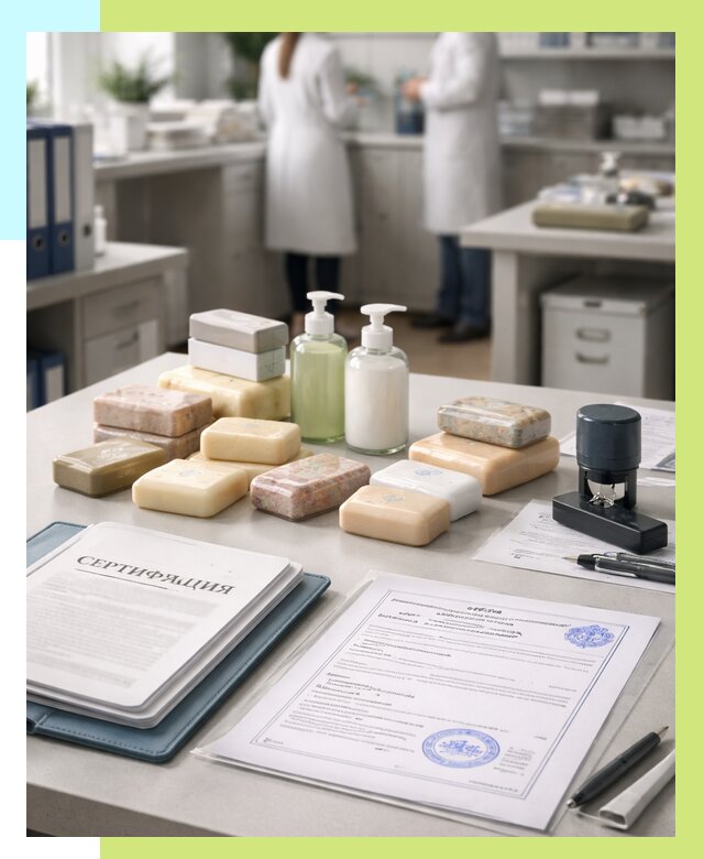 Сертификация мыла и сертификат на мыло в Арсеньеве от 12336 | Алешин-Рсн