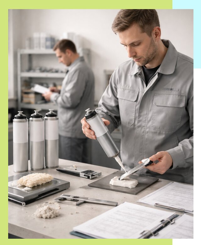 Сертификация монтажной пены и соответствие стандартам в Арсеньеве