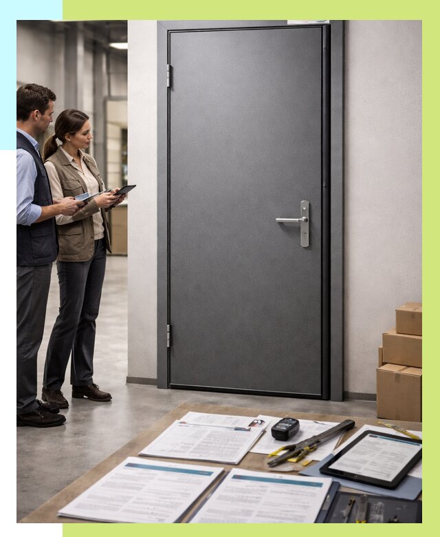 Сертификация противопожарных дверей в Арсеньеве от 9252 р. | Алешин-Рсн