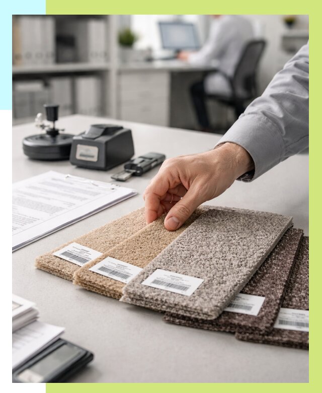 Сертификация ковролина в Арсеньеве от 15420 р., Алешин-Рсн