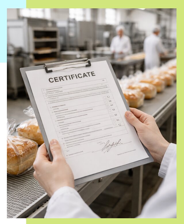 Сертификация хлеба, ТУ и декларация в Арсеньеве от 12336 р. | Алешин-Рсн