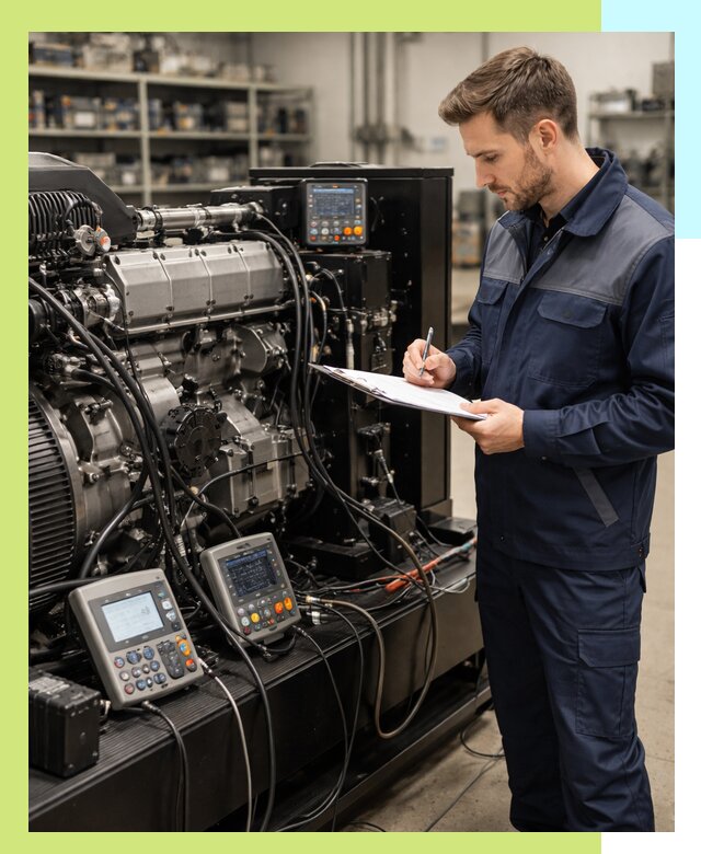 Сертификация дизельных генераторов и их оборудования в Арсеньеве