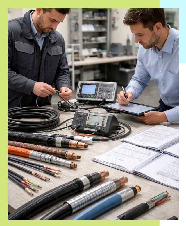 Сертификация кабеля и электропроводки в Арсеньеве под ключ