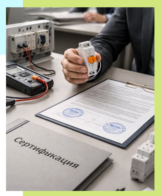 Сертификация выключателей под ключ в Арсеньеве от 15420 р. | Алешин-Рсн