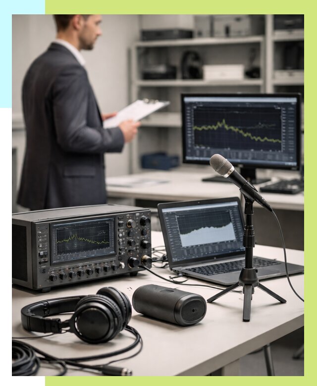 Сертификация аудиотехники в Арсеньеве от 15420 р., Алешин-Рсн