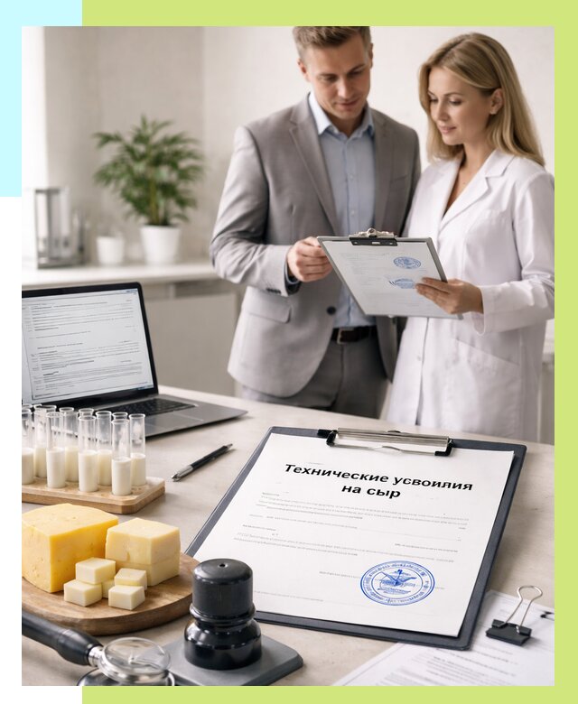 ТУ на сыры в Арсеньеве срочно от 12336 р. — оформление | Алешин-Рсн