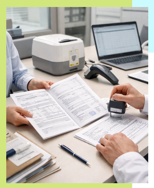 Оформление паспорта на товар и сопроводительных документов в Арсеньеве