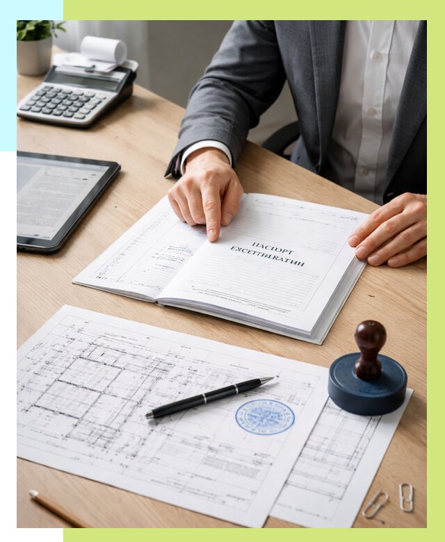 Паспорт эксплуатации в Арсеньеве под ключ от 4626 р. Алешин-Рсн