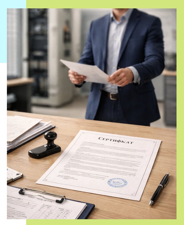 Сертификат на оборудование в Арсеньеве от 15420 р. | Алешин-Рсн