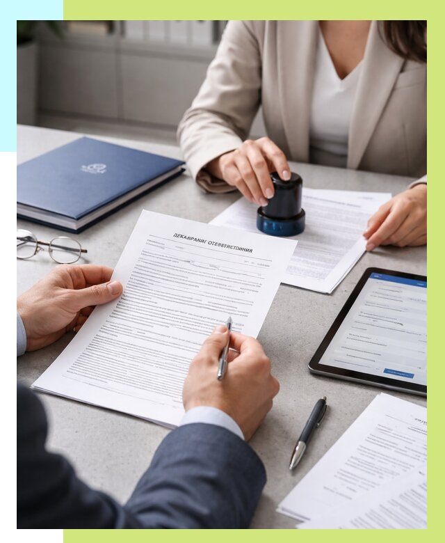 Декларация ГОСТ Р в Арсеньеве от 8738 р оформить в Алешин-Рсн