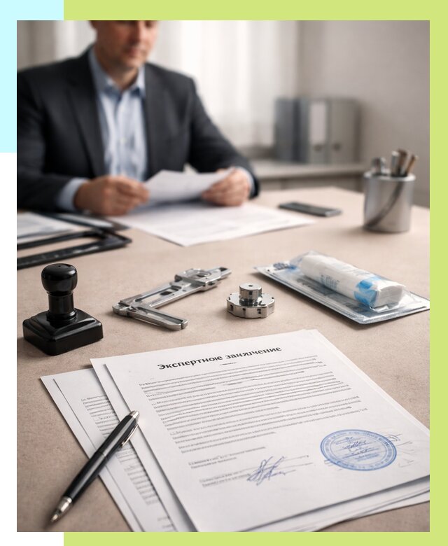 Экспертное заключение на продукцию в Арсеньеве от 8738 р. | Алешин-Рсн