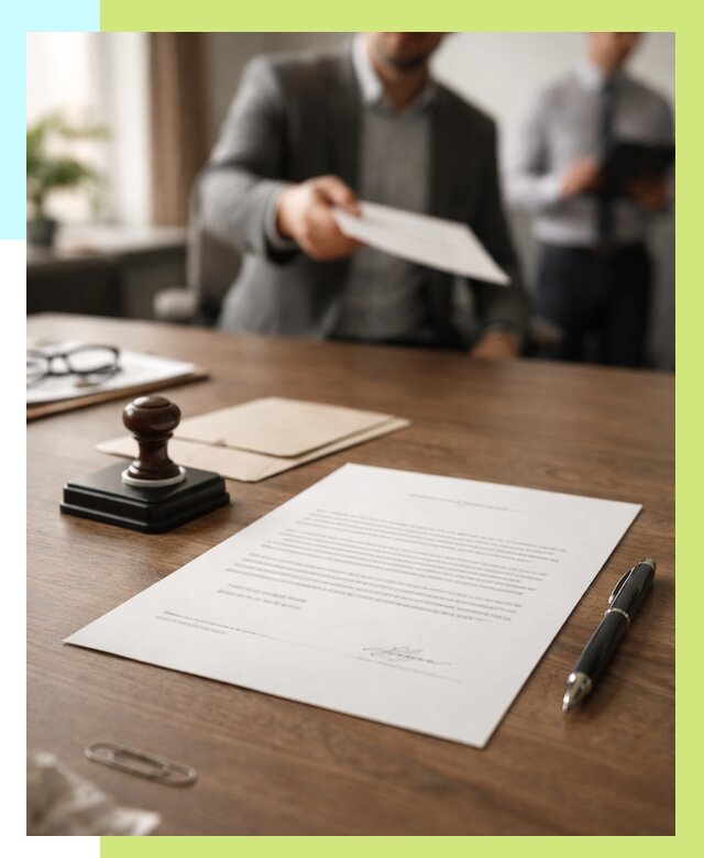 Отказное письмо по сертификации в Арсеньеве от 3598 р. | Алешин-Рсн