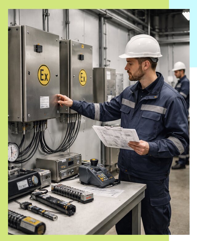 Сертификат взрывозащиты промышленного оборудования в Арсеньеве