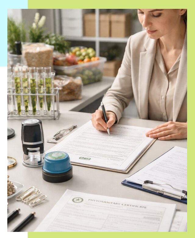 Фитосанитарный сертификат оформить в Арсеньеве от 4626 р. | Алешин-Рсн