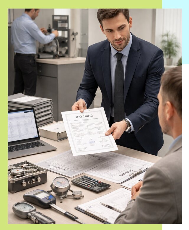 Выдача сертификата ISO 10012 по требованиям метрологии в Арсеньеве