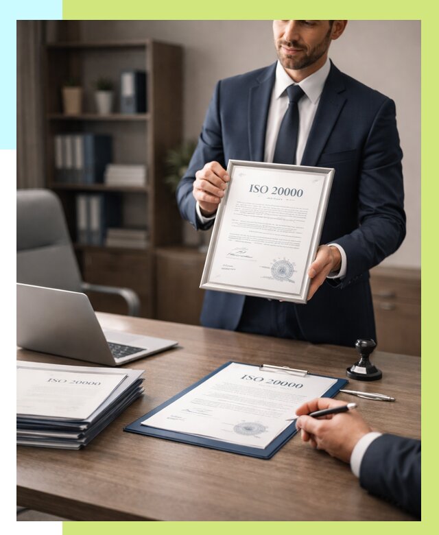 Сертификат ISO 20000 в Арсеньеве под ключ от 123360 р., Алешин-Рсн
