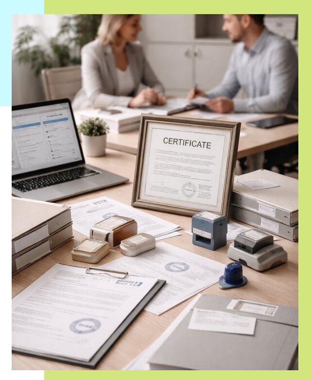 Сертификация компании в Арсеньеве от 46260 р. | Алешин-Рсн — заказ